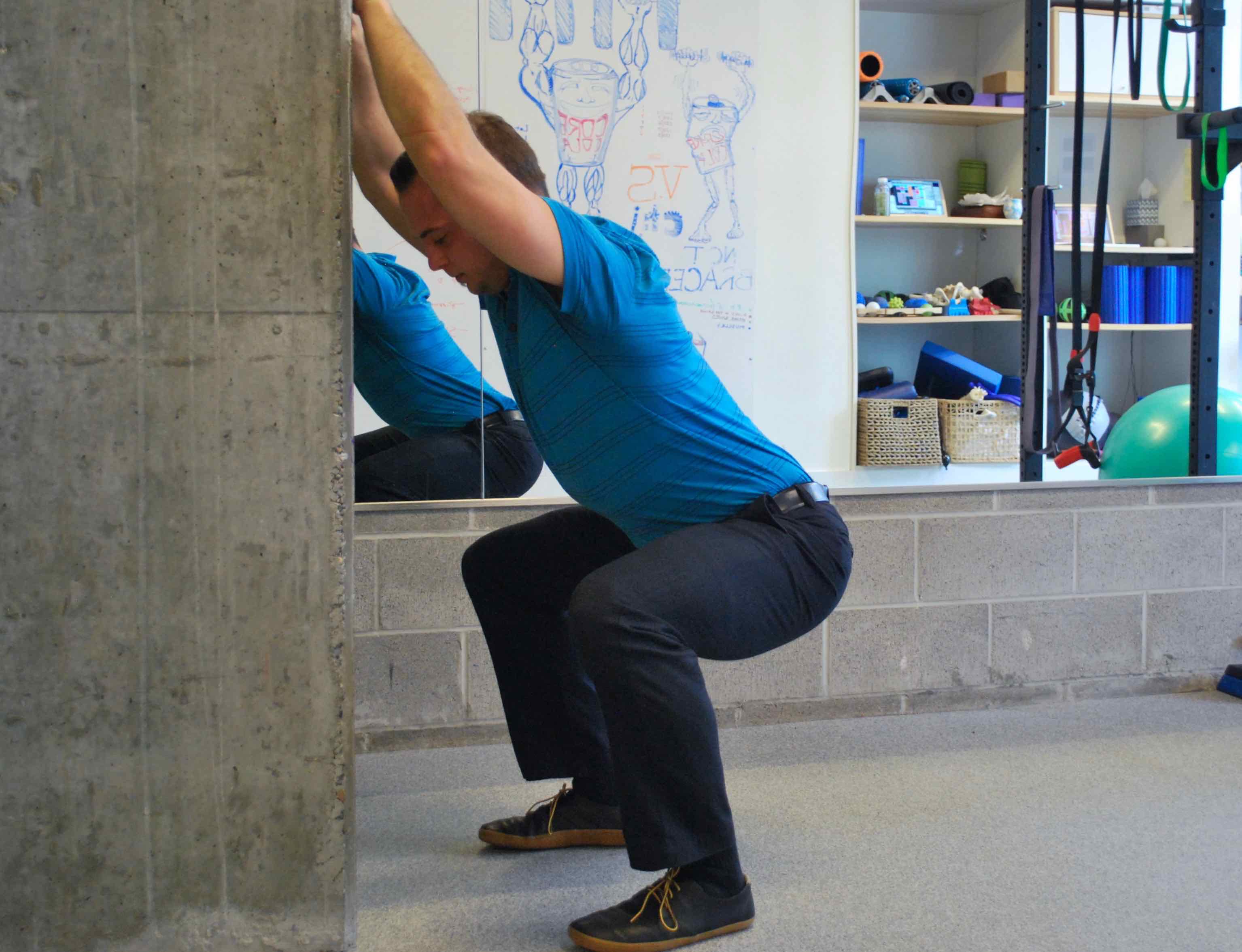 Hosmer Chiropractic The Wall Squat for Increased Squat Depth Hosmer